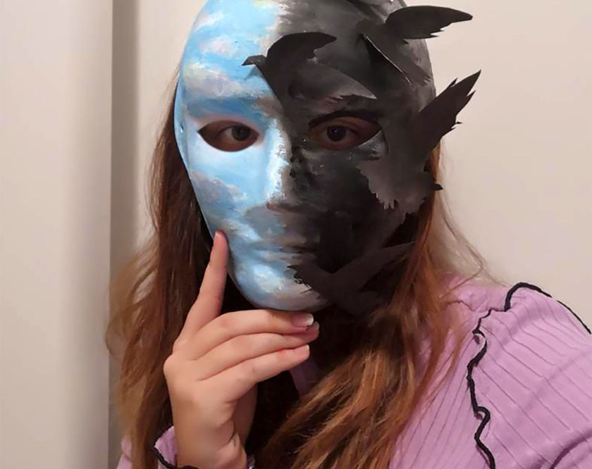 Aaliyah Winkler, 8B - Gedanken, Maske
