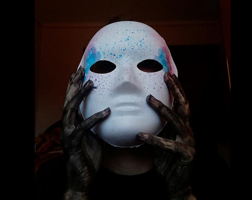 Elisa Auer, 8B - Gedanken, Maske
