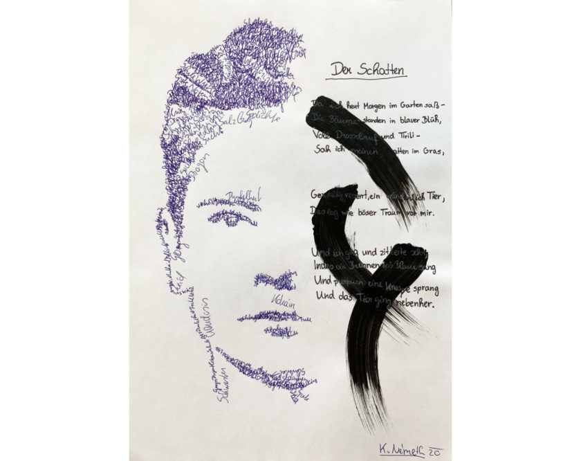 Kevin Nemeth, 8B - Porträt Georg Trakl
