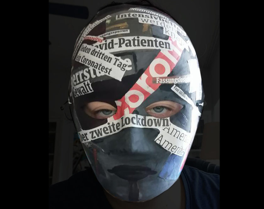 Leonie Staber, 8C - Gedanken, Maske