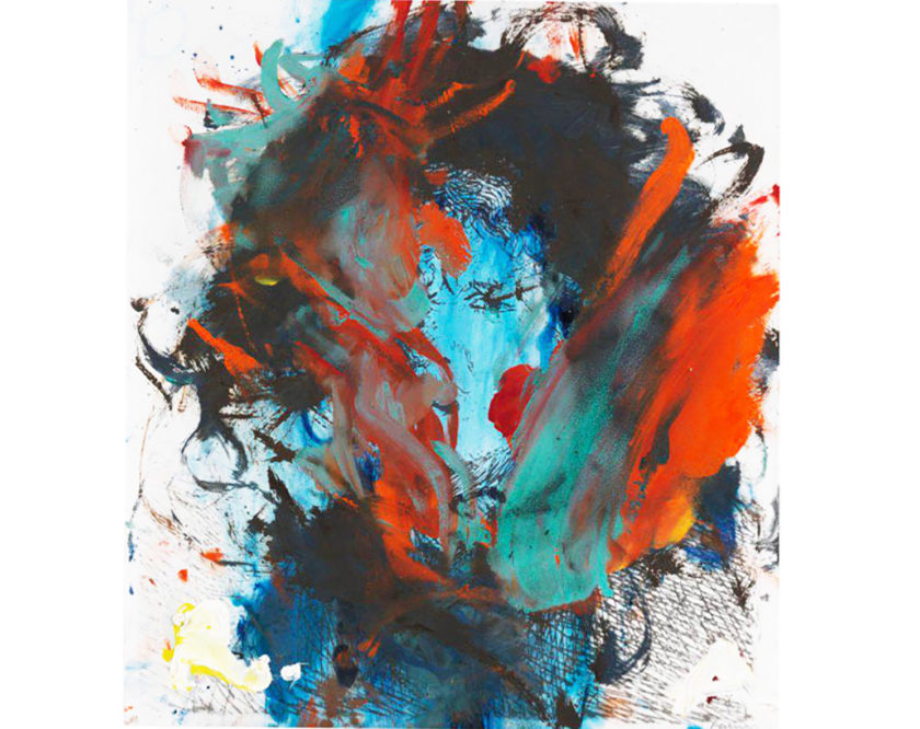 Luca Triebelnig, 5S - Übermalung nach Arnulf Rainer Luca Triebelnig, 5S - Übermalung nach Arnulf Rainer