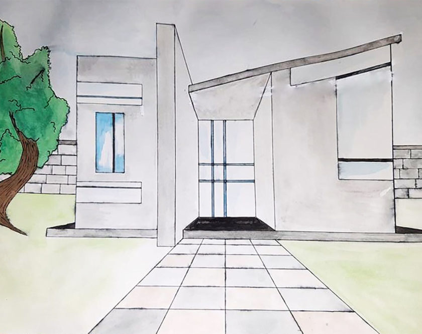Merima Krnjic, 7B - Architekturzeichnung Merima Krnjic, 7B - Architekturzeichnung