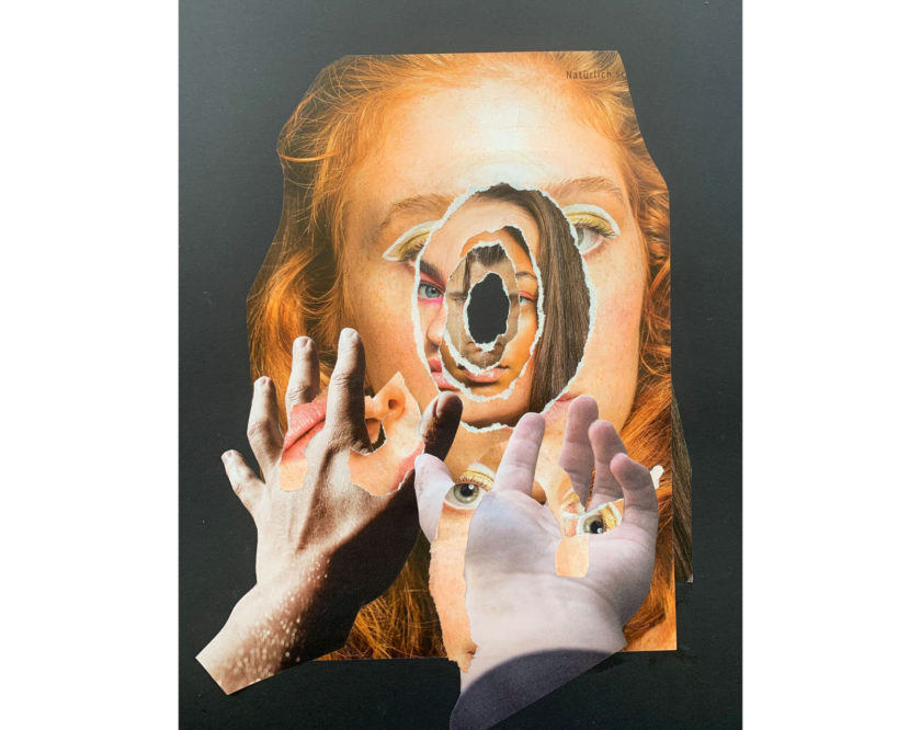 Anna-Sophie Burgstaller, 7C - Collage, Masquerade Anna-Sophie Burgstaller, 7C - Collage, Masquerade