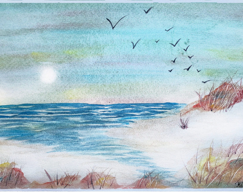 Marie Krug, 6A - Aquarell Marie Krug, 6A - Aquarell