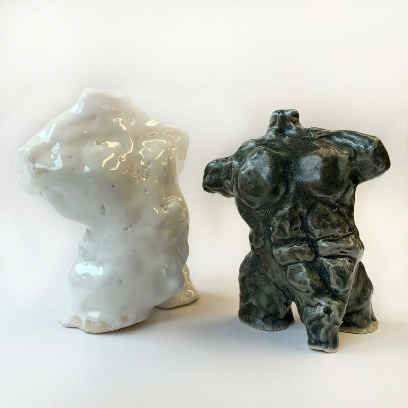 Robin_Ottowitz,_7C_-_Tonplastik_mannlich Robin Ottowitz, 7C - Tonplastik männlich