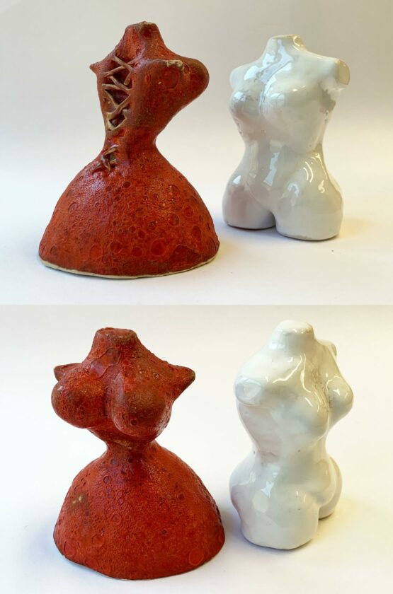 Johanna_Koch,_7C_-_weiblicher_Torso_abstrahiert Johanna Koch, 7C - weiblicher Torso abstrahiert