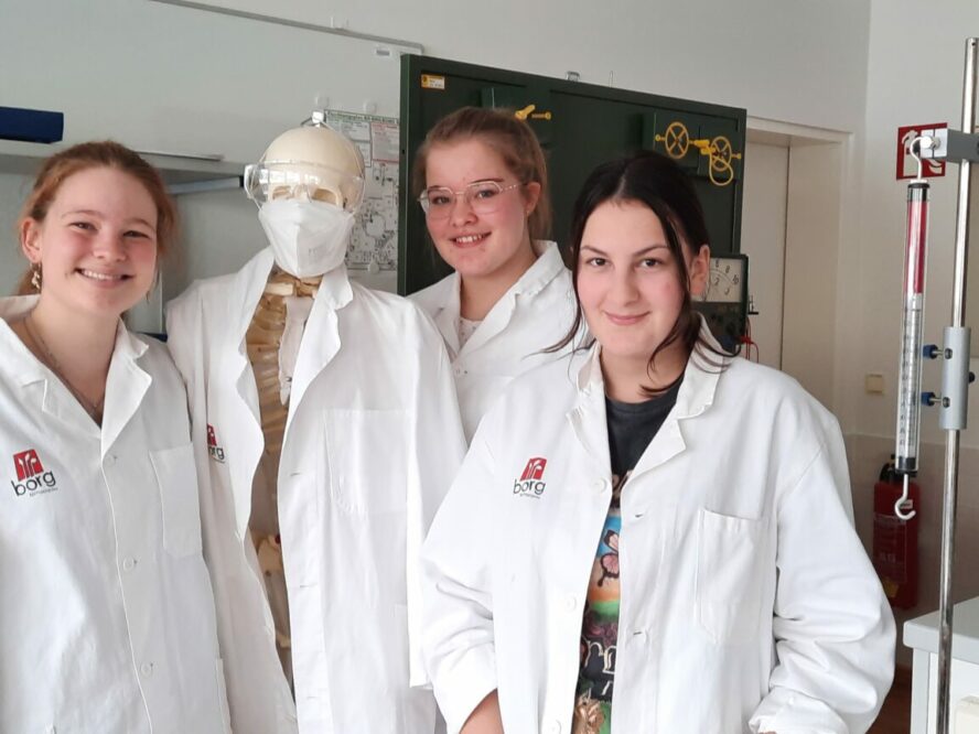 Laborantinnen der 7C Laborantinnen der 7C