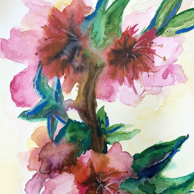 Luisa Wassnig, 6A - Aquarell Luisa Wassnig, 6A - Aquarell