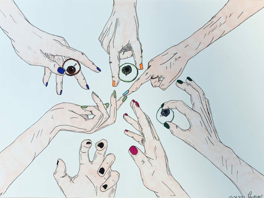 Tuana Yesil, 7C - Surrealismus, DIN A3 Tuana Yesil, 7C - Surrealismus, DIN A3