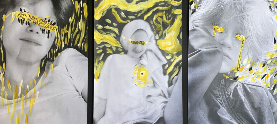 Sara Kelz, 6B - Übermalungen
