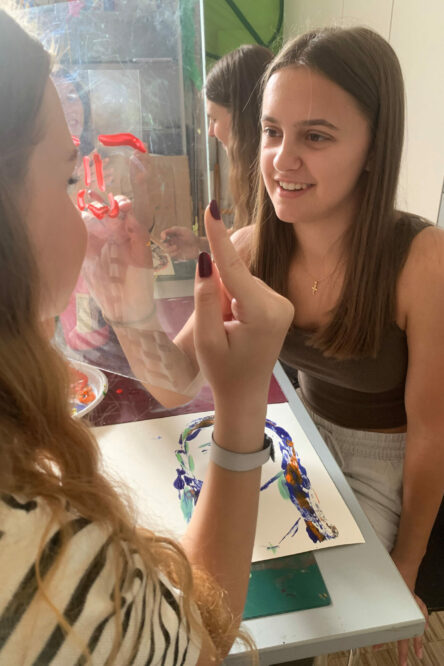 Porträts auf Plexiglasscheiben Porträts auf Plexiglasscheiben