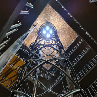 Astronomischer Turm innen Astronomischer Turm innen