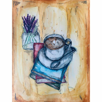 Marion Kaufmann, 5A Aquarell und Fineliner, DIN A3 Marion Kaufmann, 5A Aquarell und Fineliner, DIN A3