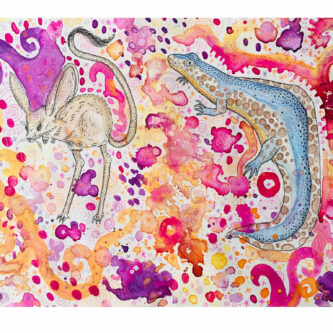 Mona Ober, 5AK - Aquarell und Fineliner, DIN A4 Mona Ober, 5AK - Aquarell und Fineliner, DIN A4